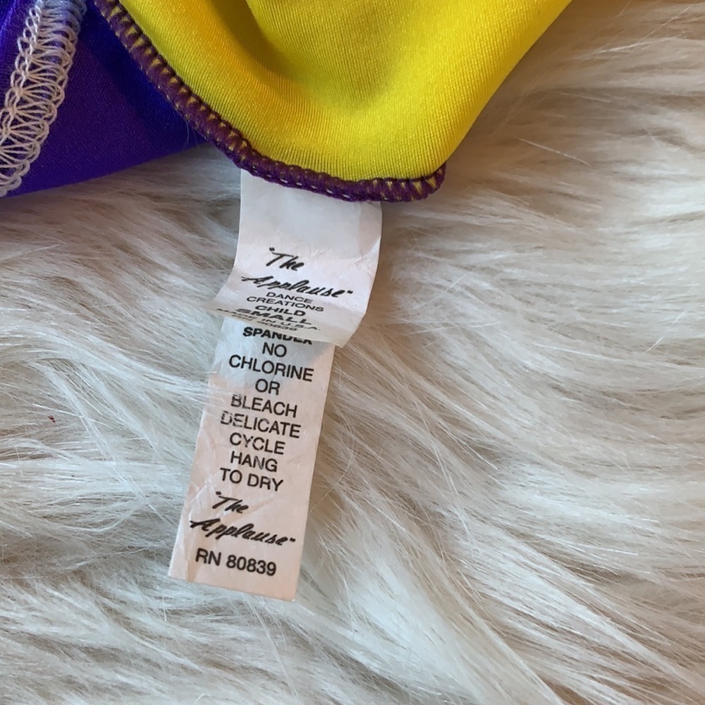 Yellow sunflower and purple dance clown outfit. The applause Dance creations. - Picture 8 of 15